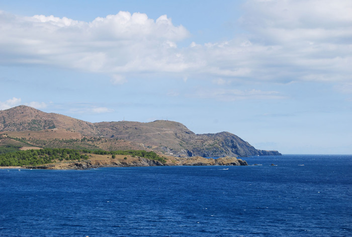 Cap Cerbére desde Llança