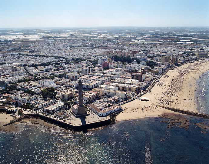 Punta del Camarón. Faro de Chipiona