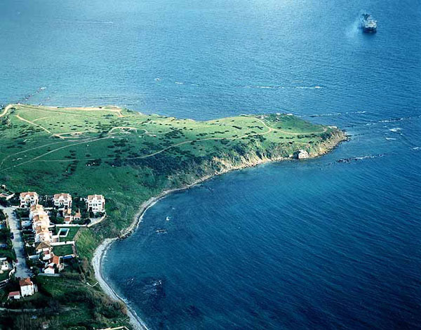 Punta de San García y ensenada de Cucareo