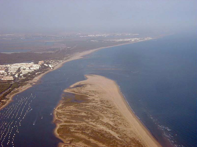 Barra del Río Piedras. Cartaya. El Rompido. Huelva