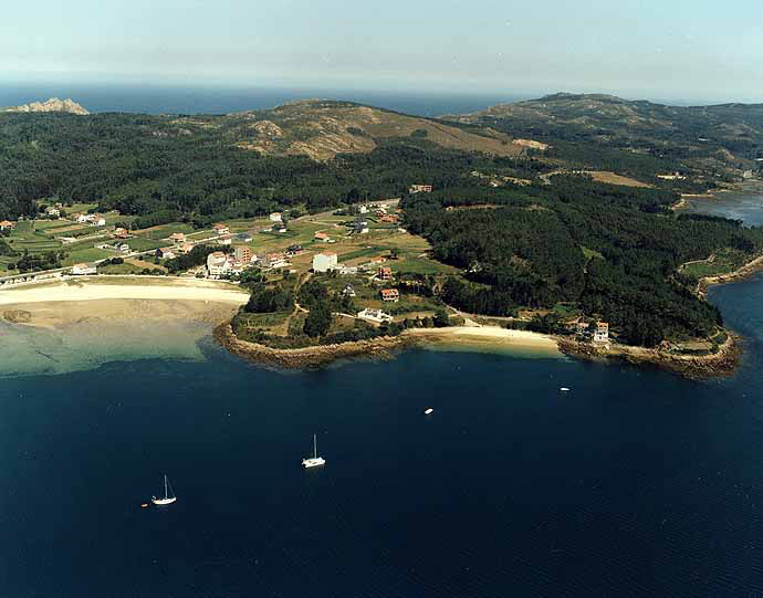 Ensenada de Vasa. Fondeo de Camariñas