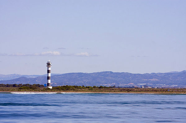 Delta del Ebro. Faro de la Banya