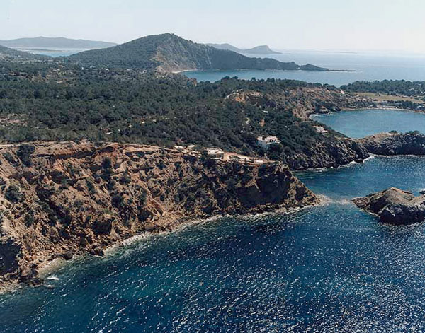 Costa S de la Isla de Ibiza