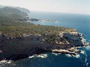 La costa para el S desde Cabo Blanco