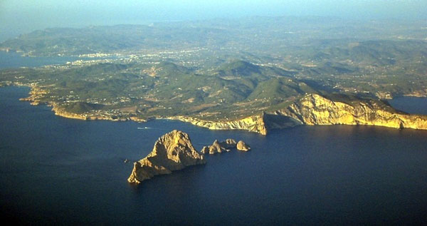 Es Vedra desde el S