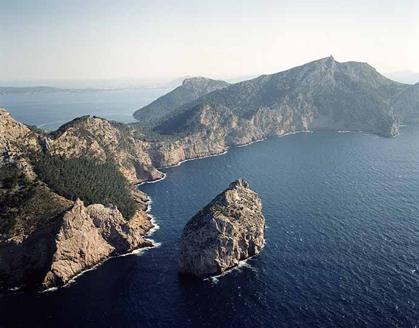 La costa al S desde Colomer