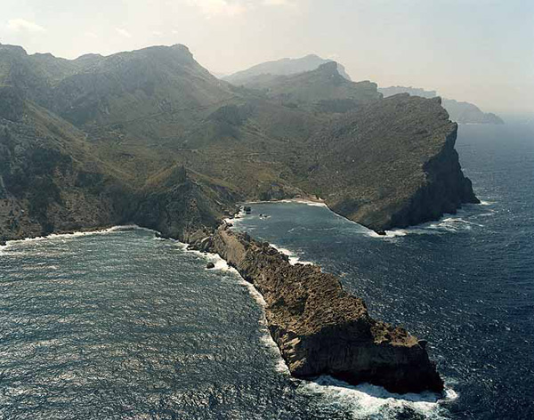 Punta Galera.Vista de la costa hacia el Sur.