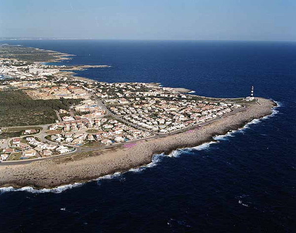 Cabo D'Artrutx desde Poniente