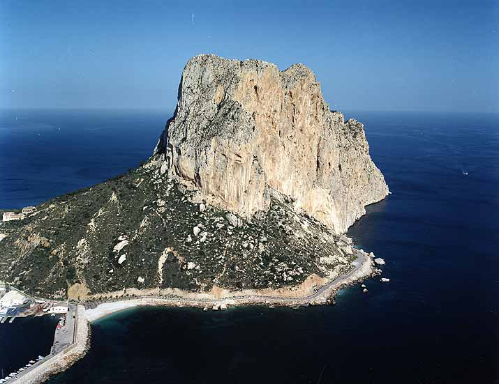 Peñon de Ifach desde el NW