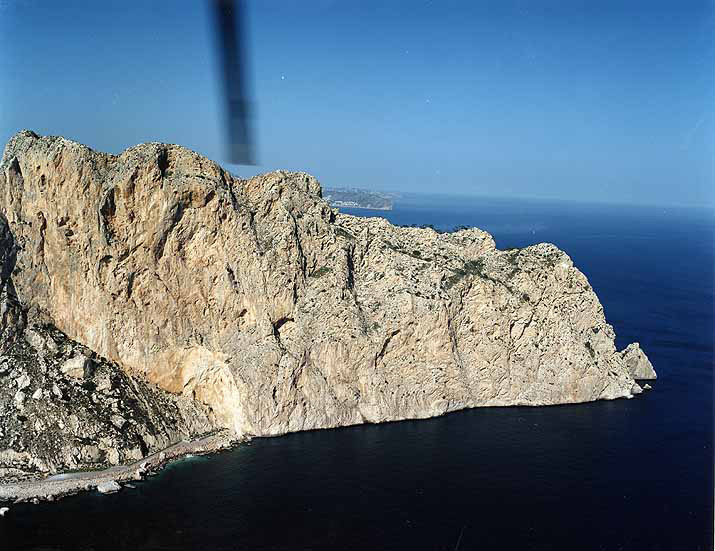 Peñón de Ifach desde el W