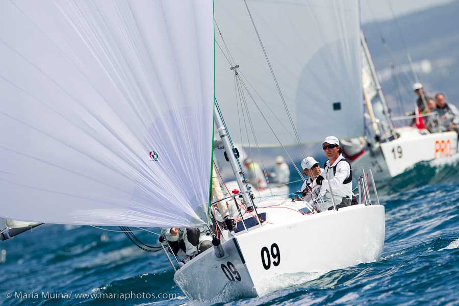 3ª jornada de la PalmaVela de J-80.