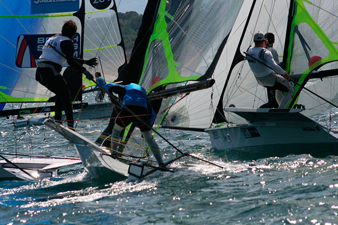 4ª Jornada Poco viento solo compiten los 49er