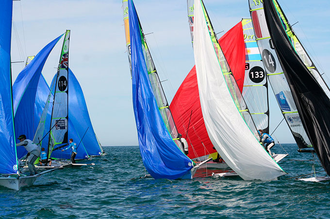 4ª Jornada Poco viento solo compiten los 49er