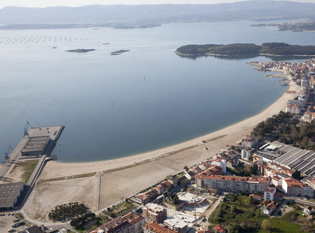  Playa A Concha y Compostela