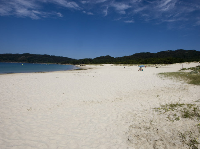 Playa de Nerga. Cangas. Ría de Vigo