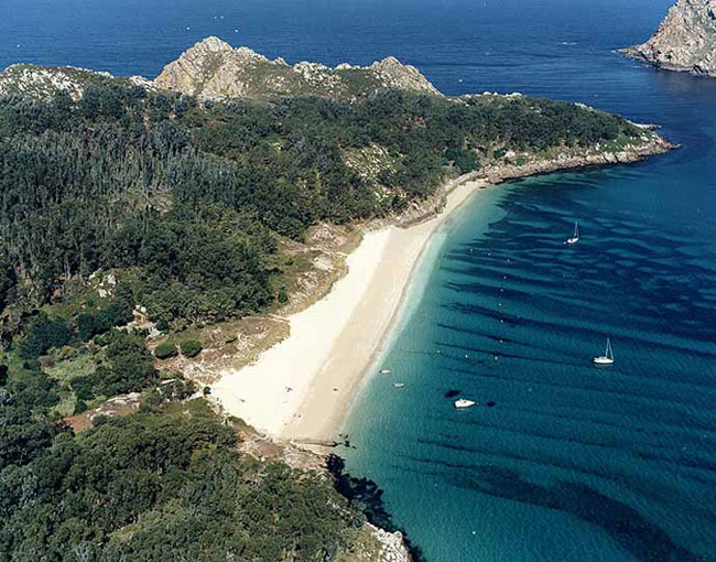 Isla de San Martiño. Isla S de Cíes