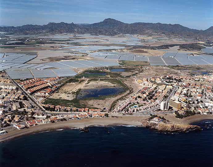 Playa de Nares, Pava de la Rella, Bahía, Hermita e Isla (Mazarrón)