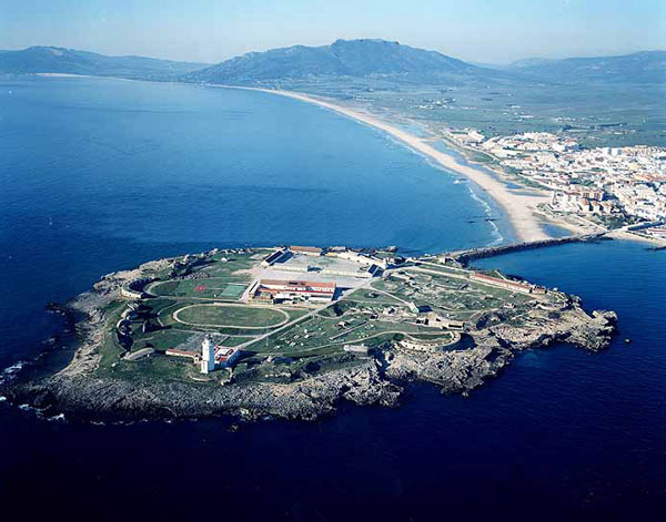 Isla Tarifa desde levante