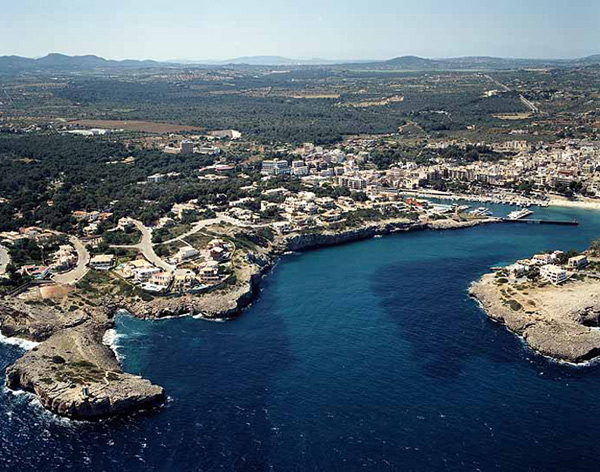 Entrada a la cala