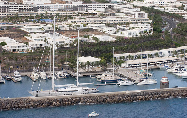 Marina Puerto Calero. Lanzarote