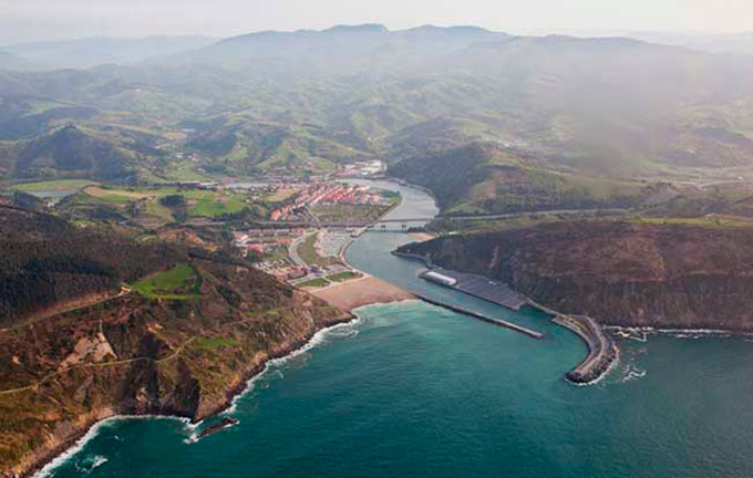 Orio desde el aire