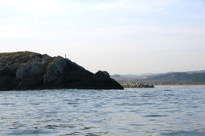 Bocana de la Ría de Avilés desde el NNW. Secuencia 1