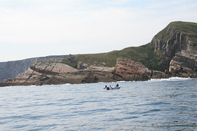 Pescadores en Deva