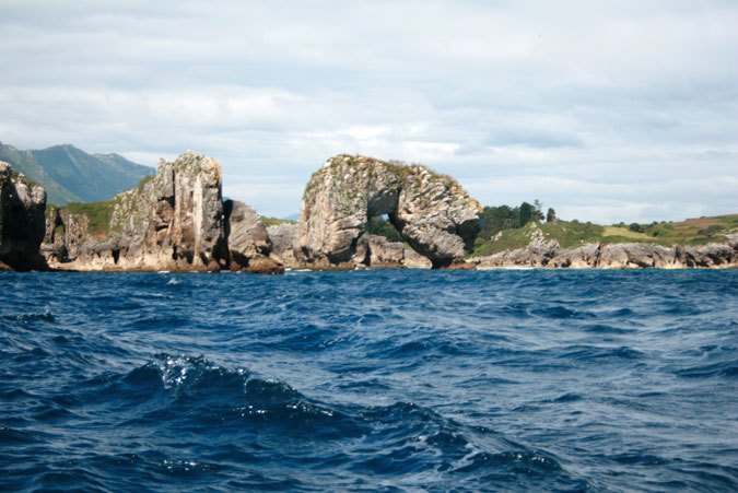 Inicio de la costa construida. La costa mágica. Punta de la Dejesa.