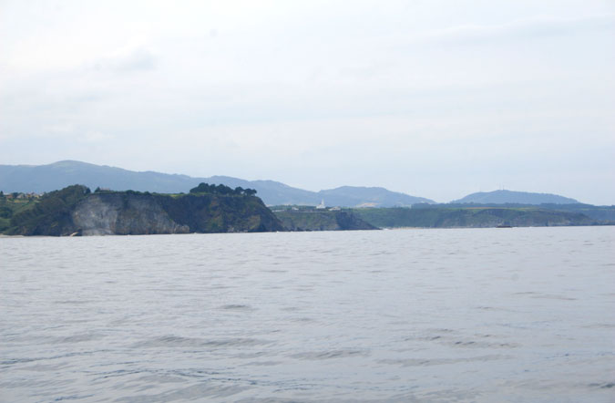 La costa desde Punta Mosqueiro al puerto de Luarca