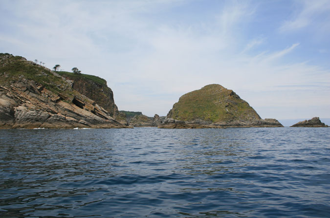 Punta Austera. Punta e Islote Rabión de Artedo