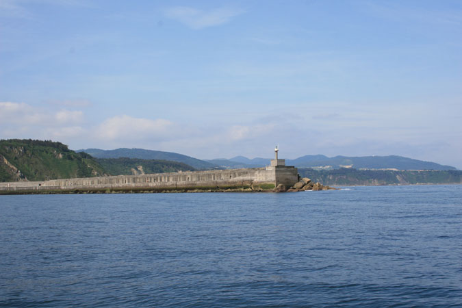 Ría de Pravia y Barra de la ría.