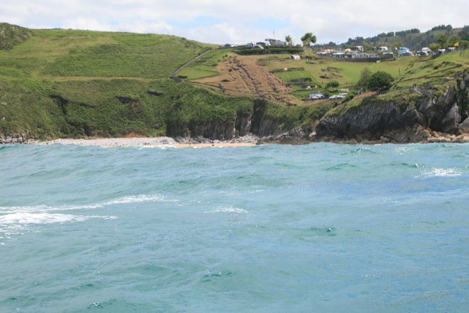 Ensenada de Novales. Playa de Vidiago.