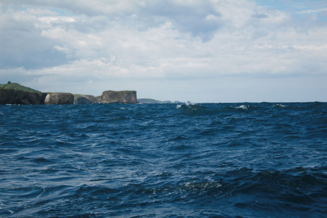 La costa desde Punta Vidiago