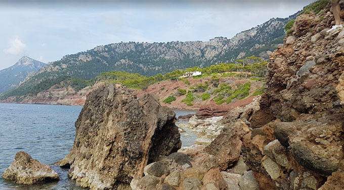 La costa al S de Cap Falcó