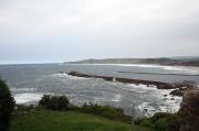 Barra de San Vicente de la Barquera con NE