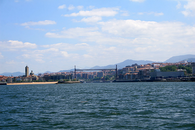 Playa de Getxo a Er. Ría de Bilbao