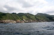 La costa hacia el W después de Tierra Blanca