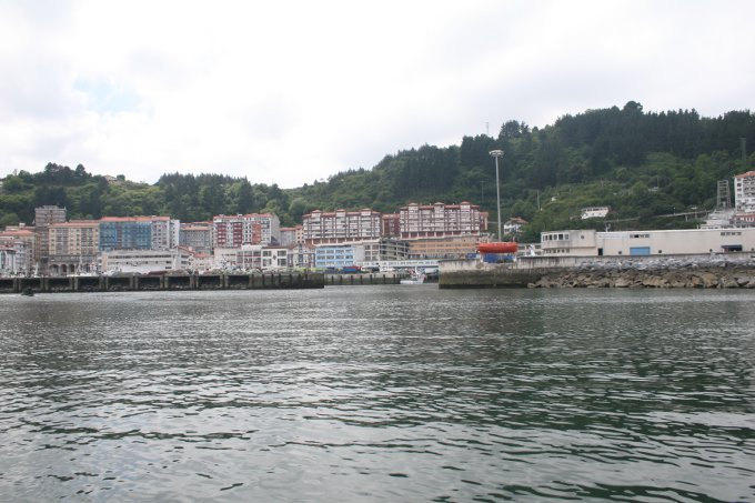 Bocana del puerto pesquero