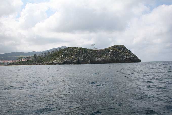 Isla de San Nicolás desde el E