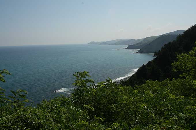 La costa hacia levante