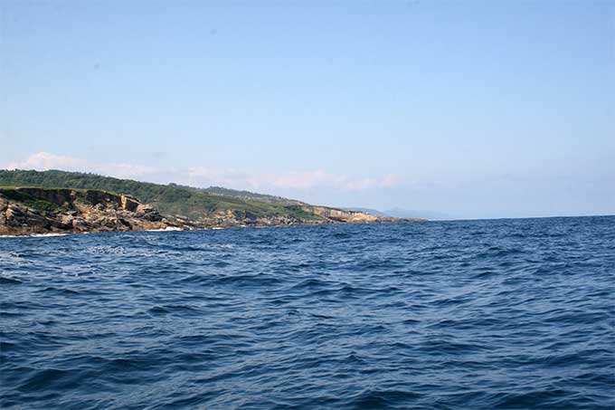 Punta María, al fondo Punta Biosnar