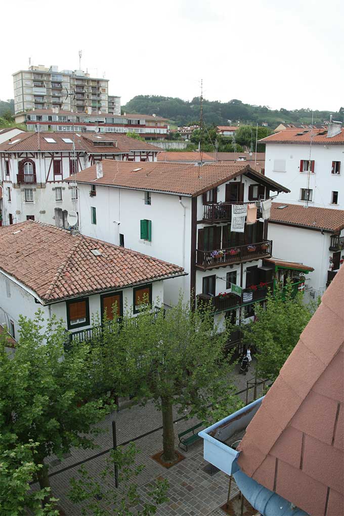 Vista de Hondarribia