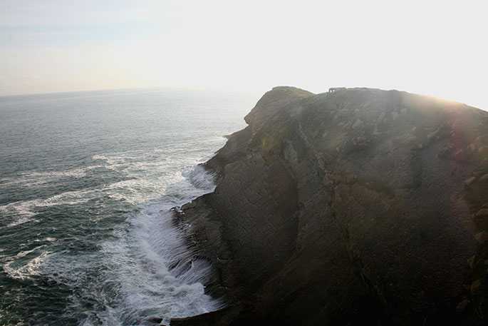 Cabo Mayor amaneciendo