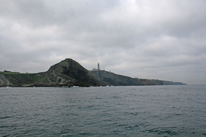 Cabo Mayor desde el NNE