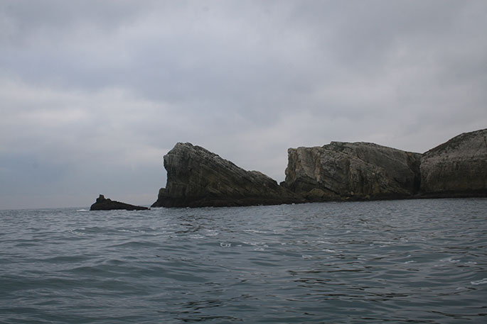 Isla de la Virgen del Mar desde el NW