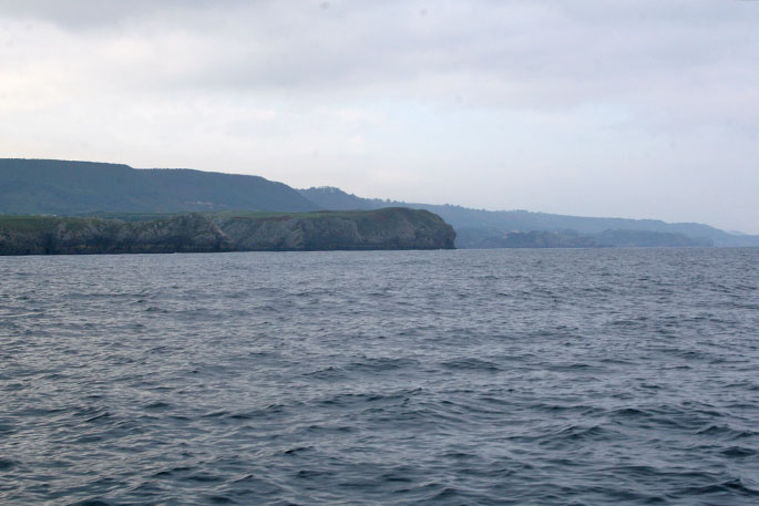 La costa a poniente desde Punta Liñera