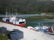 Puererto de Bustio. Al fondo la costa de Cantabria