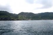 El puente de Atxaspi desde el mar