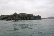 Punta del Águila y la costa hacia poniente