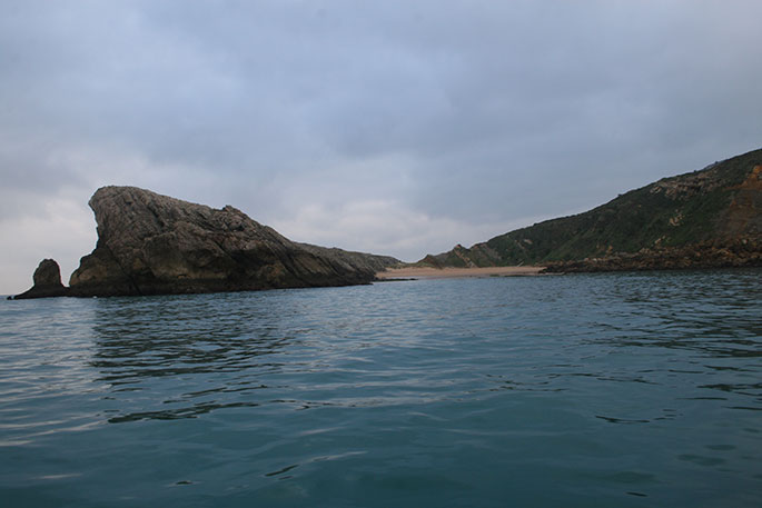 Punta Somocuevas y ensenada